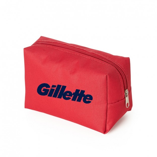 Necessaire de Nylon com Logo Marca