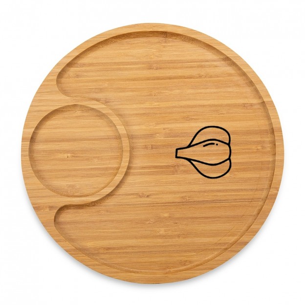 Petisqueira Personalizada com Nome de Bambu