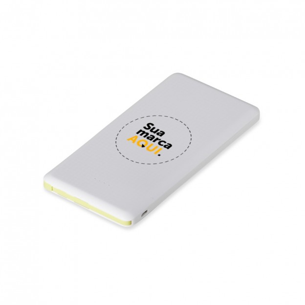 Power Bank 10.000mAh com Indicador LED Personalizado