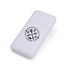 Power Bank 10.000mAh com Lanterna e Multissaídas com Personalização