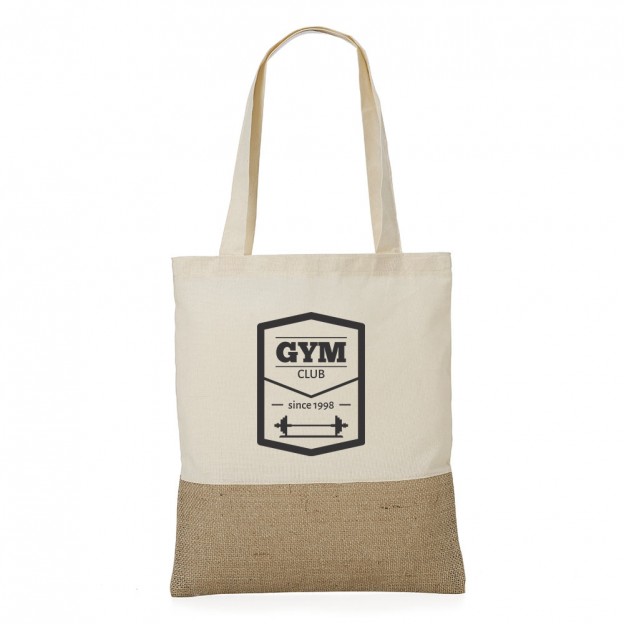 Sacola Ecológica em Algodão e Juta com Personalização