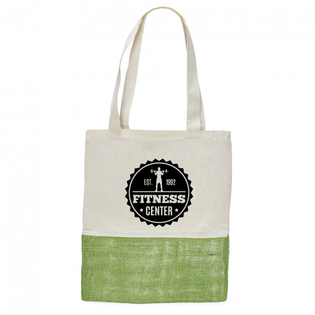 Sacola Ecológica em Algodão e Juta com Personalização