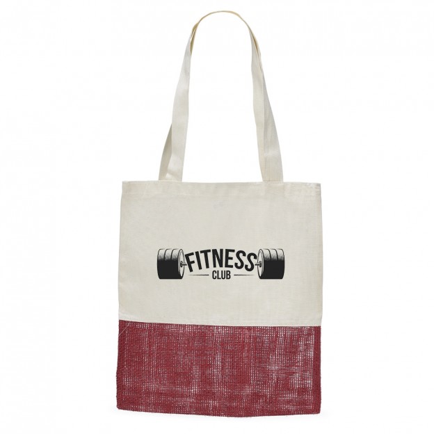 Sacola Ecológica em Algodão e Juta com Personalização