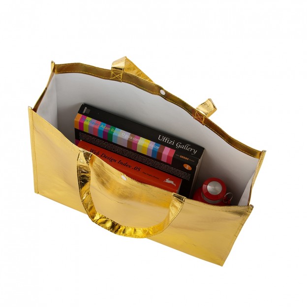 Sacola TNT Metalizada para Brinde