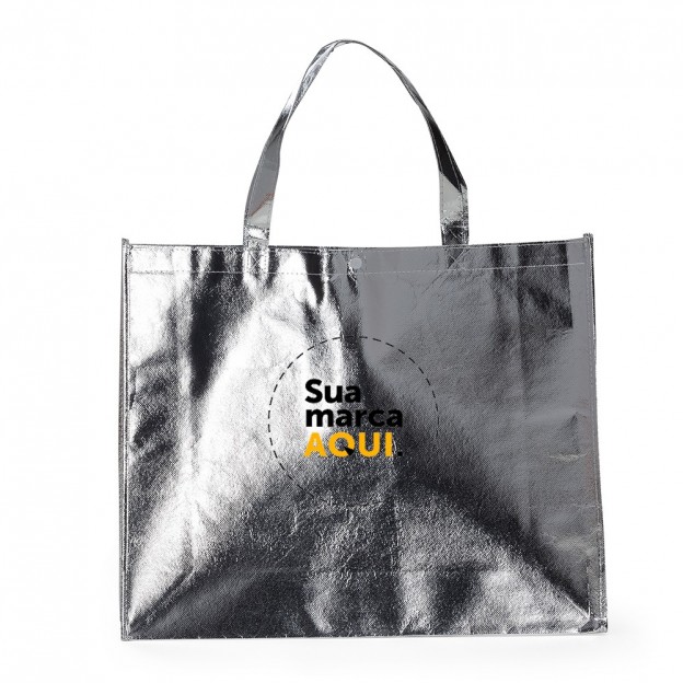 Sacola TNT Metalizada Personalizada