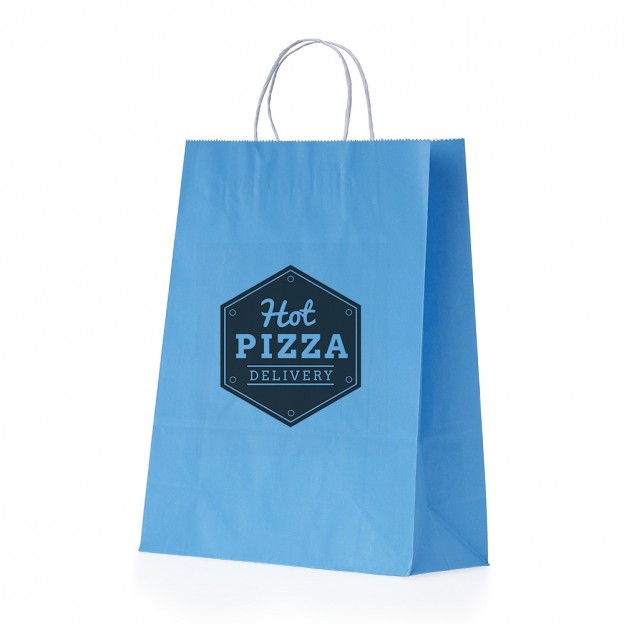 Sacola Kraft Média com Personalização