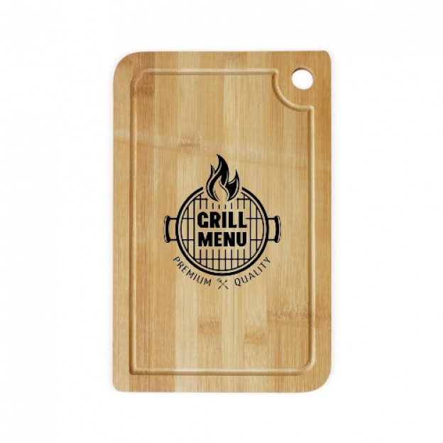 Tábua de Corte com Canaleta Personalizada 