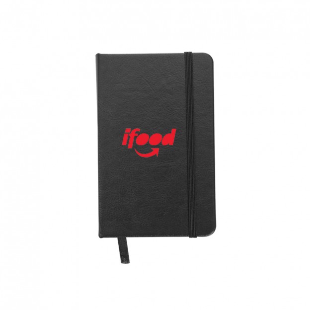 Caderneta de Couro Sintético 14 x 8 com Pauta Personalizada Caderneta de Couro Sintético 14 x 8 com Pauta Personalizada