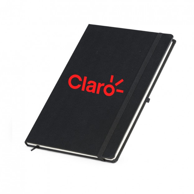 Caderneta em Couro Sintético 21 x 14 com Pauta Personalizado Caderneta em Couro Sintético 21 x 14 com Pauta Personalizado