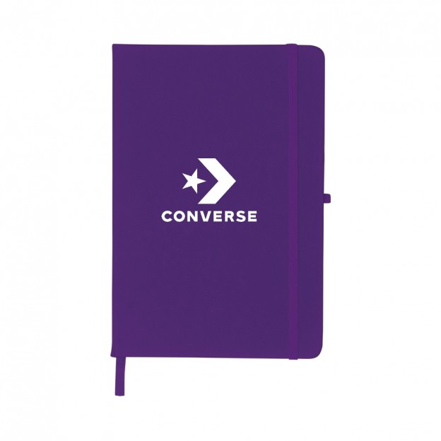 Caderneta Emborrachada com Porta Caneta 21 x 14 com Pauta Personalizado