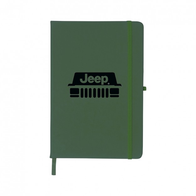 Caderneta Emborrachada com Porta Caneta 21 x 14 com Pauta Personalizado