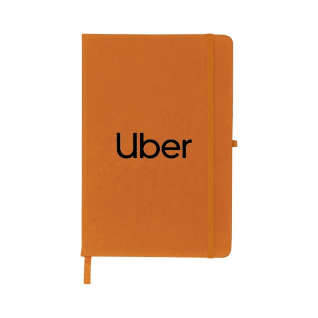 Caderneta Emborrachada com Porta Caneta 21 x 14 sem Pauta Customizado