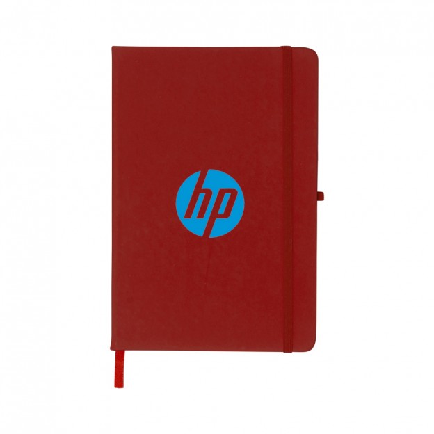 Caderneta Emborrachada com Porta Caneta 21 x 14 sem Pauta Customizado