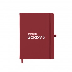 Caderneta Emborrachada 17 x 13 com Porta Caneta Personalizada