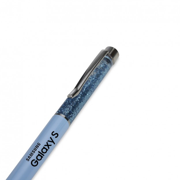 Caneta Metal Glitter Customizada