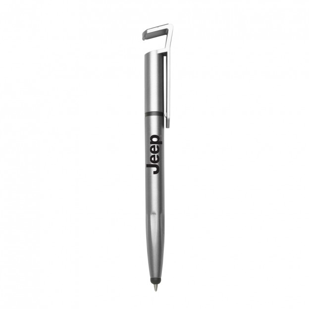 Caneta Plástica Touch com Suporte Customizada