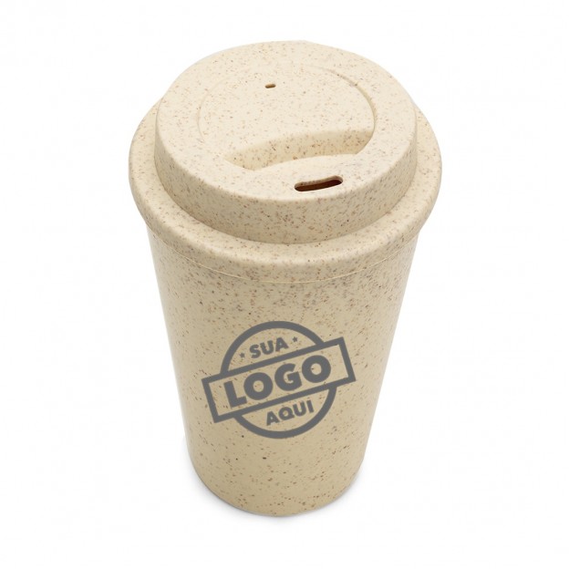 Copo Fibra de Trigo 470ml Customizado