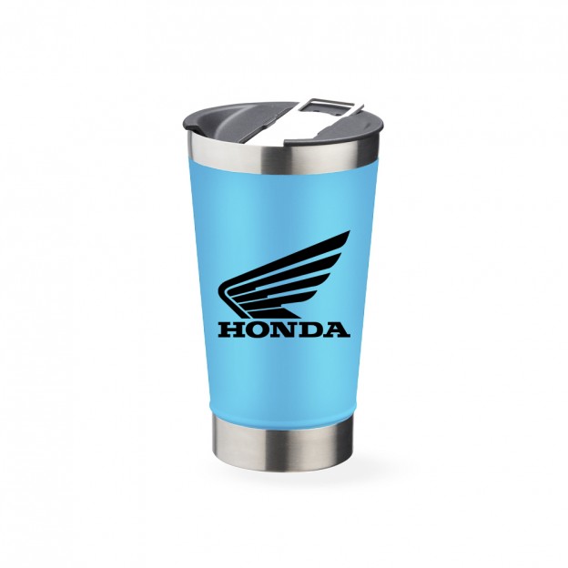 Copo Térmico Liso de 500ml com Abridor Personalizado