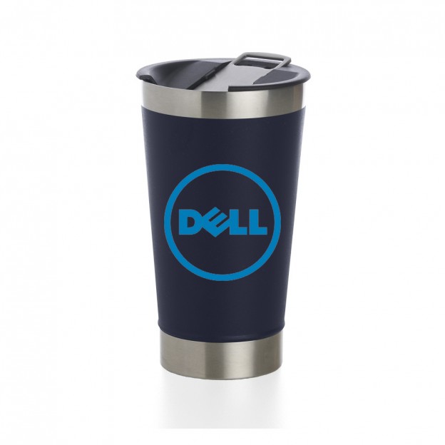 Copo Térmico Liso de 500ml com Abridor Personalizado