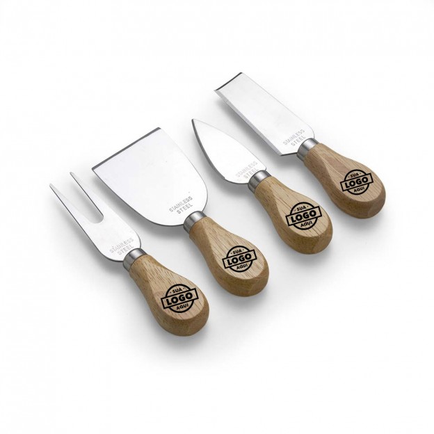 Kit Queijo 4 Peças Customizado